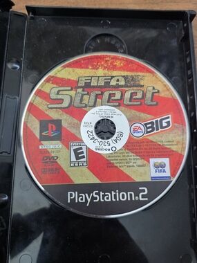 PS2 FIFA Street Game Disc